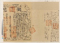 藏品(光緒十六年同安厝陳家仝立出轉典田契字與光緒十六年契尾)的圖片